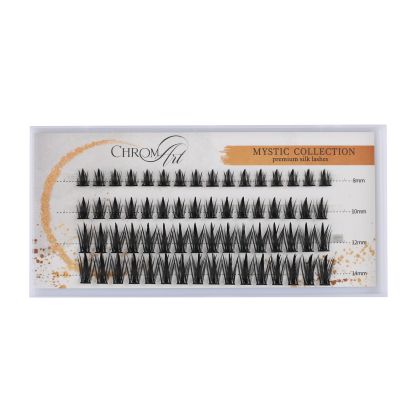Mystic -MIX- ChromArt Premium Silk Lashes - 64 ciuffetti