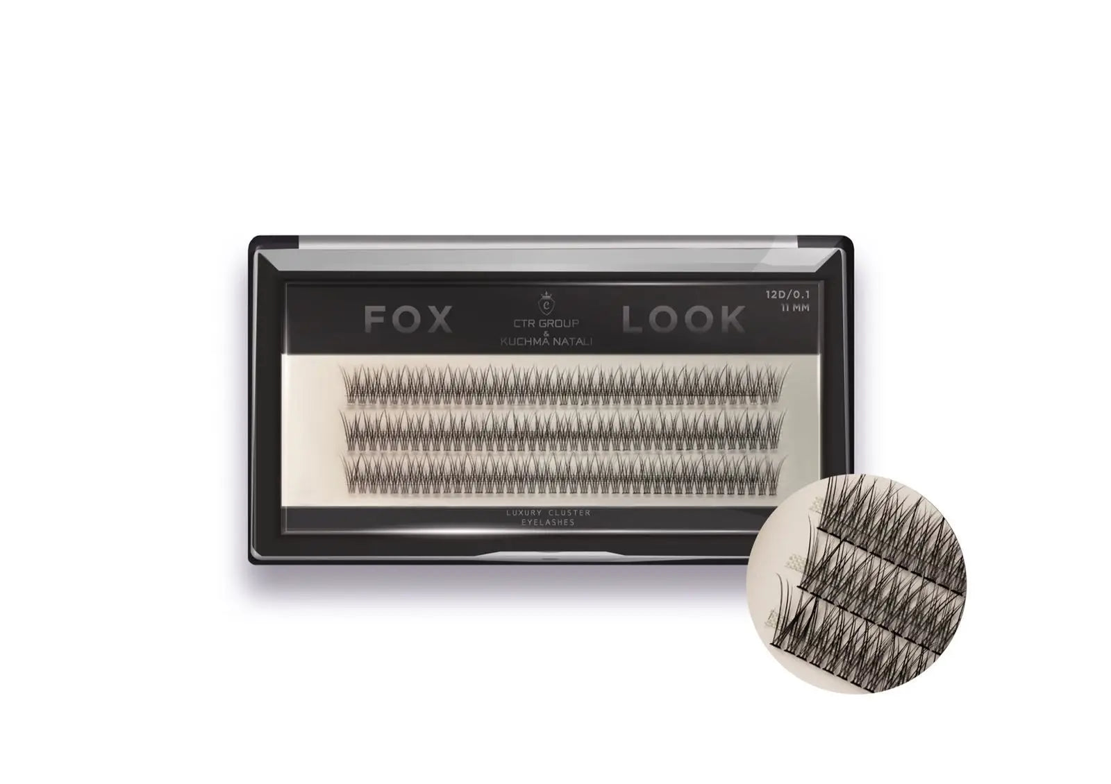 Ciglia finte ciuffetti 12D/0.1 - Fox Look