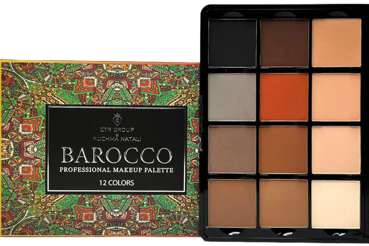 CTR GROUP Eye Shadow Palette Ombretti Barocco, 12*2.5g