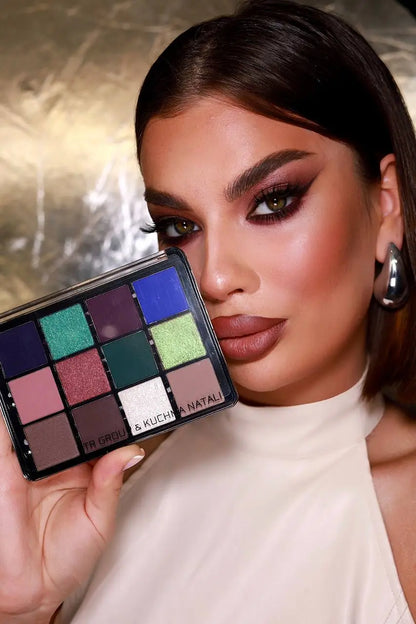 CTR GROUP Eye Shadow Palette Ombretti Vintage, 12*2.5g