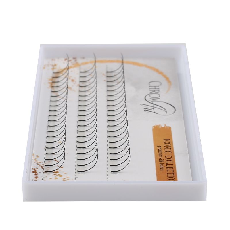 Iconic - ChromArt Premium Silk Lashes  - 60 ciuffetti