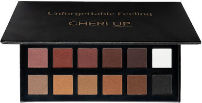 Cheri Up Unforgettable Feeling Eye Shadow Palette in Solid Form Flame